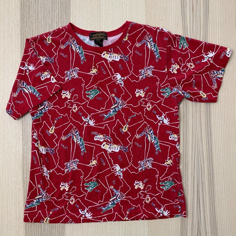 Eddie Bauer Western US States T-Shirt